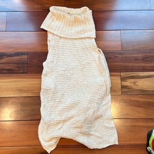 Free people long tunic sweater sleeveless